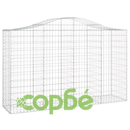 Габионни кошници арка 13 бр 200x50x120/140см поцинковано желязо на топ цена от sorbe.bg Габионни кошници арка 13 бр 200x50x120/140см поцинковано желязо ➤ топ цена ➤ sorbe.bg