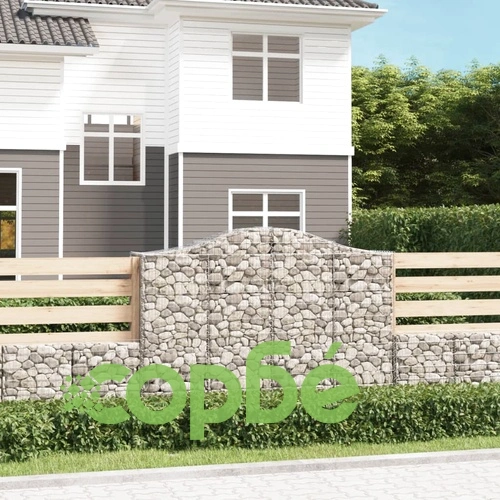 Габионни кошници арка 5 бр 200x50x140/160 см поцинковано желязо на топ цена от sorbe.bg Габионни кошници арка 5 бр 200x50x140/160 см поцинковано желязо ➤ топ цена ➤ sorbe.bg
