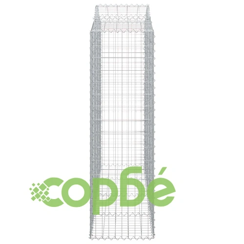 Габионни кошници арка 18 бр 200x50x160/180см поцинковано желязо ➤ топ цена ➤ sorbe.bg