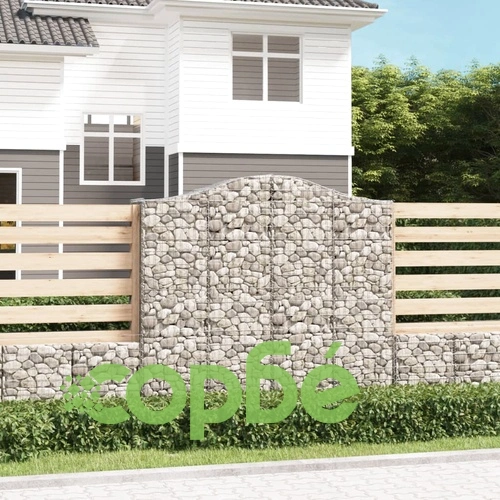 Габионни кошници арка 6 бр 200x50x180/200 см поцинковано желязо ➤ топ цена ➤ sorbe.bg