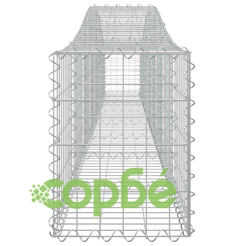 Габионни кошници арка 3 бр 400x30x40/60 см поцинковано желязо на топ цена от sorbe.bg Габионни кошници арка 3 бр 400x30x40/60 см поцинковано желязо ➤ топ цена ➤ sorbe.bg