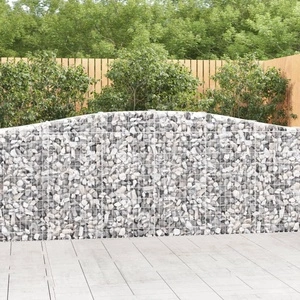 Габионни кошници арка 15 бр 400x30x100/120см поцинковано желязо