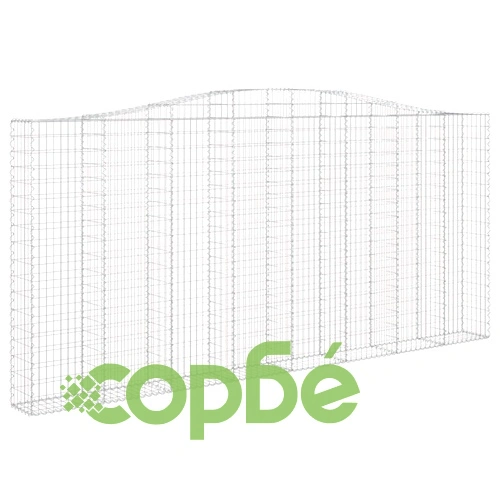 Габионни кошници арка 4 бр 400x30x180/200 см поцинковано желязо на топ цена от sorbe.bg Габионни кошници арка 4 бр 400x30x180/200 см поцинковано желязо ➤ топ цена ➤ sorbe.bg