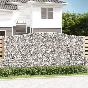 Габионни кошници арка 5 бр 400x30x180/200 см поцинковано желязо