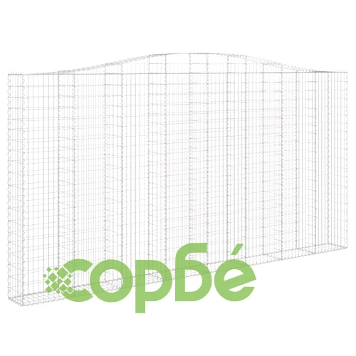 Габионни кошници арка 2 бр 400x30x200/220 см поцинковано желязо на топ цена от sorbe.bg Габионни кошници арка 2 бр 400x30x200/220 см поцинковано желязо ➤ топ цена ➤ sorbe.bg