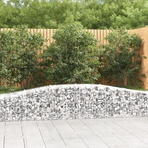 Габионни кошници арка 3 бр 400x50x40/60 см поцинковано желязо