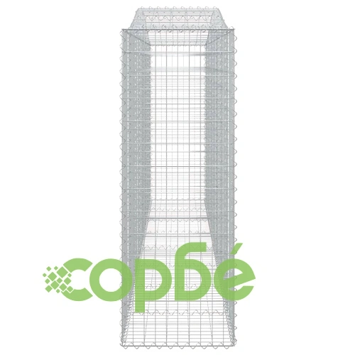 Габионни кошници арка 10 бр 400x50x140/160см поцинковано желязо на топ цена от sorbe.bg Габионни кошници арка 10 бр 400x50x140/160см поцинковано желязо ➤ топ цена ➤ sorbe.bg