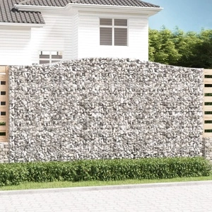 Габионни кошници арка 4 бр 400x50x220/240 см поцинковано желязо