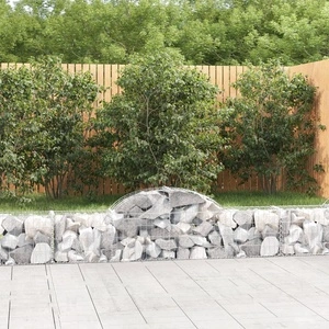 Габионни кошници арка 20 бр 200x30x40/60 см поцинковано желязо