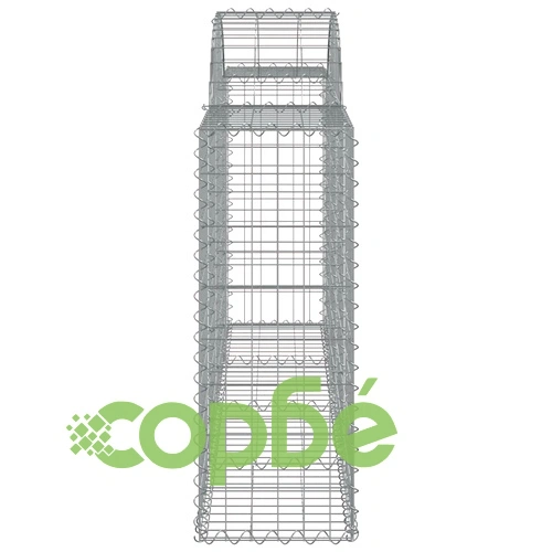 Габионни кошници арка 12 бр 200x30x80/100 см поцинковано желязо ➤ топ цена ➤ sorbe.bg