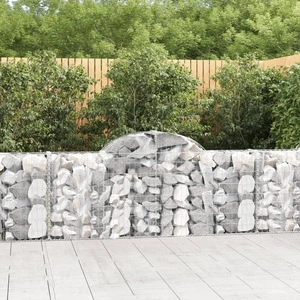 Габионни кошници арка 14 бр 200x30x80/100 см поцинковано желязо