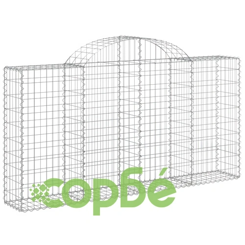 Габионни кошници арка 30 бр 200x30x100/120см поцинковано желязо ➤ топ цена ➤ sorbe.bg