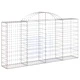 Габионни кошници арка 50 бр 200x30x100/120см поцинковано желязо