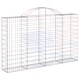 Габионни кошници арка 11 бр 200x30x120/140см поцинковано желязо