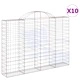 Габионни кошници арка 10 бр 200x30x140/160см поцинковано желязо