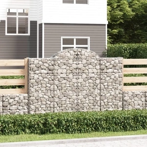 Габионни кошници арка 10 бр 200x30x140/160см поцинковано желязо