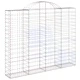 Габионни кошници арка 5 бр 200x30x160/180 см поцинковано желязо
