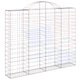 Габионни кошници арка 10 бр 200x30x160/180см поцинковано желязо