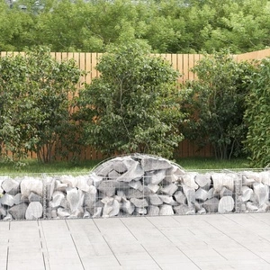 Габионни кошници арка 10 бр 200x50x40/60 см поцинковано желязо