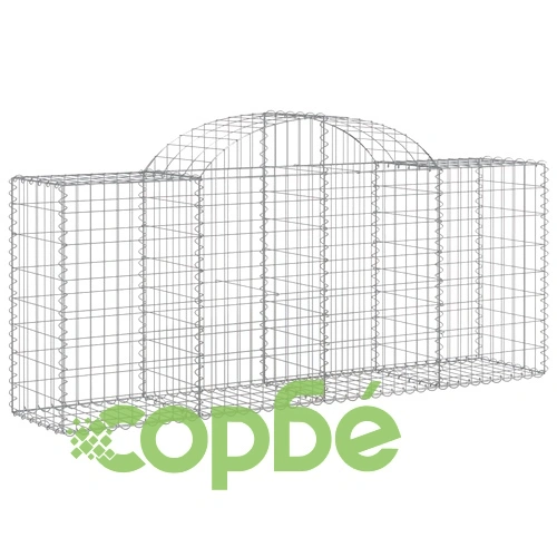 Габионни кошници арка 7 бр 200x50x80/100 см поцинковано желязо ➤ топ цена ➤ sorbe.bg