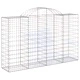 Габионни кошници арка 5 бр 200x50x120/140см поцинковано желязо
