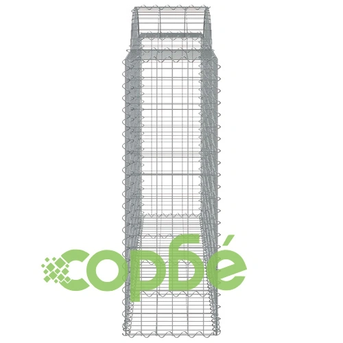 Габионни кошници арка 7 бр 200x50x120/140 см поцинковано желязо ➤ топ цена ➤ sorbe.bg