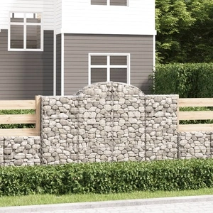 Габионни кошници арка 10 бр 200x50x120/140см поцинковано желязо
