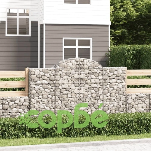 Габионни кошници арка 12 бр 200x50x120/140см поцинковано желязо ➤ топ цена ➤ sorbe.bg