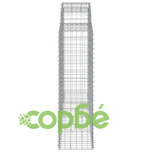 Габионни кошници арка 9 бр 200x50x140/160 см поцинковано желязо на топ цена от sorbe.bg Габионни кошници арка 9 бр 200x50x140/160 см поцинковано желязо ➤ топ цена ➤ sorbe.bg