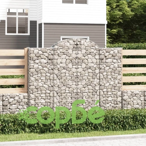 Габионни кошници арка 4 бр 200x50x160/180 см поцинковано желязо ➤ топ цена ➤ sorbe.bg
