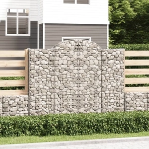 Габионни кошници арка 6 бр 200x50x160/180 см поцинковано желязо