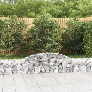 Габионни кошници арка 9 бр 300x30x40/60 см поцинковано желязо