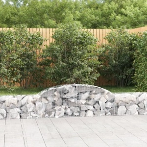 Габионни кошници арка 10 бр 300x30x40/60 см поцинковано желязо
