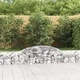 Габионни кошници арка 11 бр 300x30x40/60 см поцинковано желязо