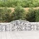 Габионни кошници арка 10 бр 300x30x60/80 см поцинковано желязо Габионни кошници арка 10 бр 300x30x60/80 см поцинковано желязо
