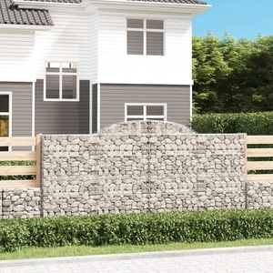 Габионни кошници арка 6 бр 300x30x140/160 см поцинковано желязо