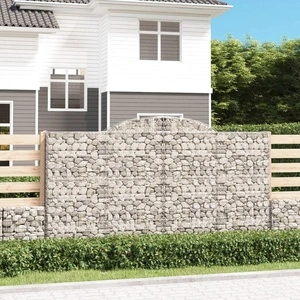 Габионни кошници арка 5 бр 300x30x160/180 см поцинковано желязо