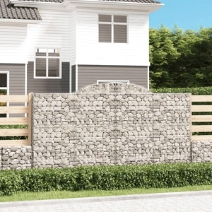 Габионни кошници арка 9 бр 300x30x160/180 см поцинковано желязо