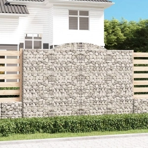 Габионни кошници арка 6 бр 300x30x200/220 см поцинковано желязо