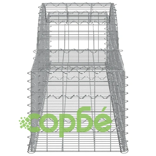 Габионни кошници арка 5 бр 300x50x40/60 см поцинковано желязо ➤ топ цена ➤ sorbe.bg