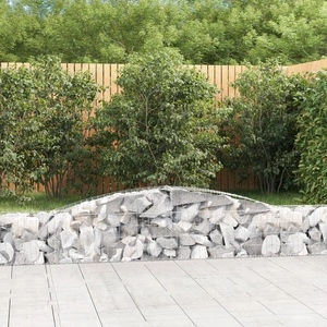 Габионни кошници арка 3 бр 400x30x40/60 см поцинковано желязо