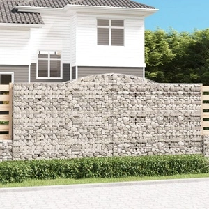 Габионни кошници арка 3 бр 400x30x180/200 см поцинковано желязо