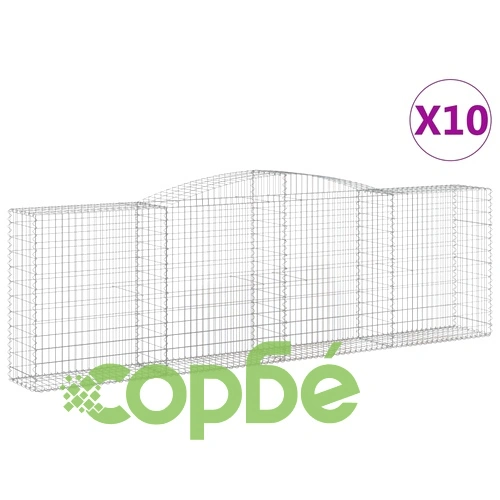 Габионни кошници арка 10 бр 400x50x120/140см поцинковано желязо на топ цена от sorbe.bg Габионни кошници арка 10 бр 400x50x120/140см поцинковано желязо ➤ топ цена ➤ sorbe.bg