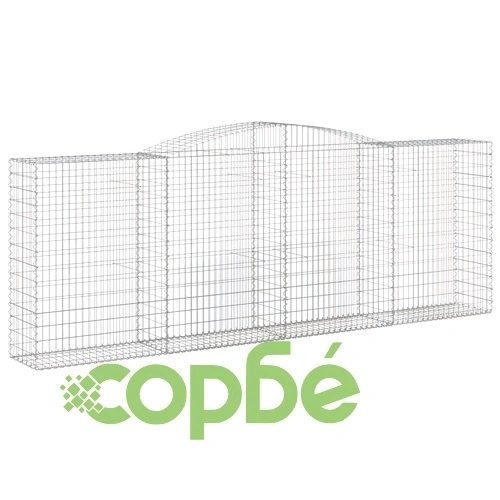 Габионни кошници арка 10 бр 400x50x140/160см поцинковано желязо на топ цена от sorbe.bg Габионни кошници арка 10 бр 400x50x140/160см поцинковано желязо ➤ топ цена ➤ sorbe.bg