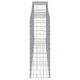 Габионни кошници арка 10 бр 400x50x140/160см поцинковано желязо Габионни кошници арка 10 бр 400x50x140/160см поцинковано желязо