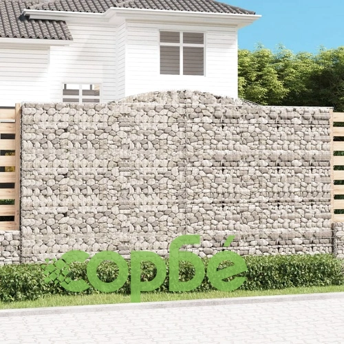 Габионни кошници арка 4 бр 400x50x220/240 см поцинковано желязо ➤ топ цена ➤ sorbe.bg