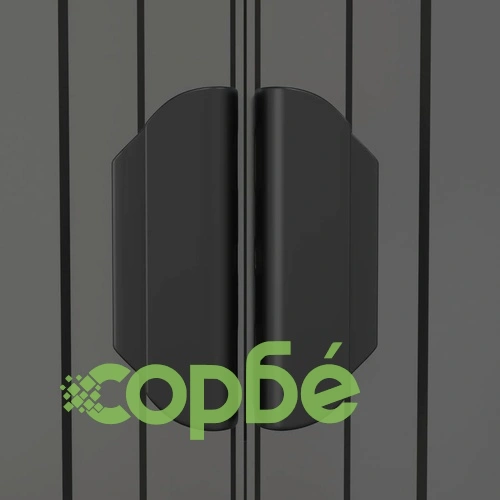 Градинска барака светлосива 192x855x223 см поцинкована стомана ➤ топ цена ➤ sorbe.bg