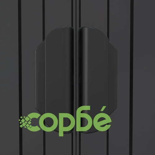 Градинска барака антрацит 192x938x223 см поцинкована стомана ➤ топ цена ➤ sorbe.bg