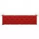 Възглавница за градинска люлка, червена, 200 см, текстил