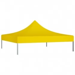 Покривало за парти шатра, 3х3 м, жълто, 270 г/кв.м.